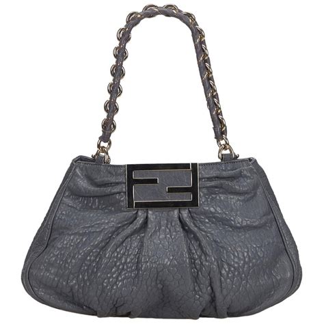 gray fendi purse|authentic Fendi purses.